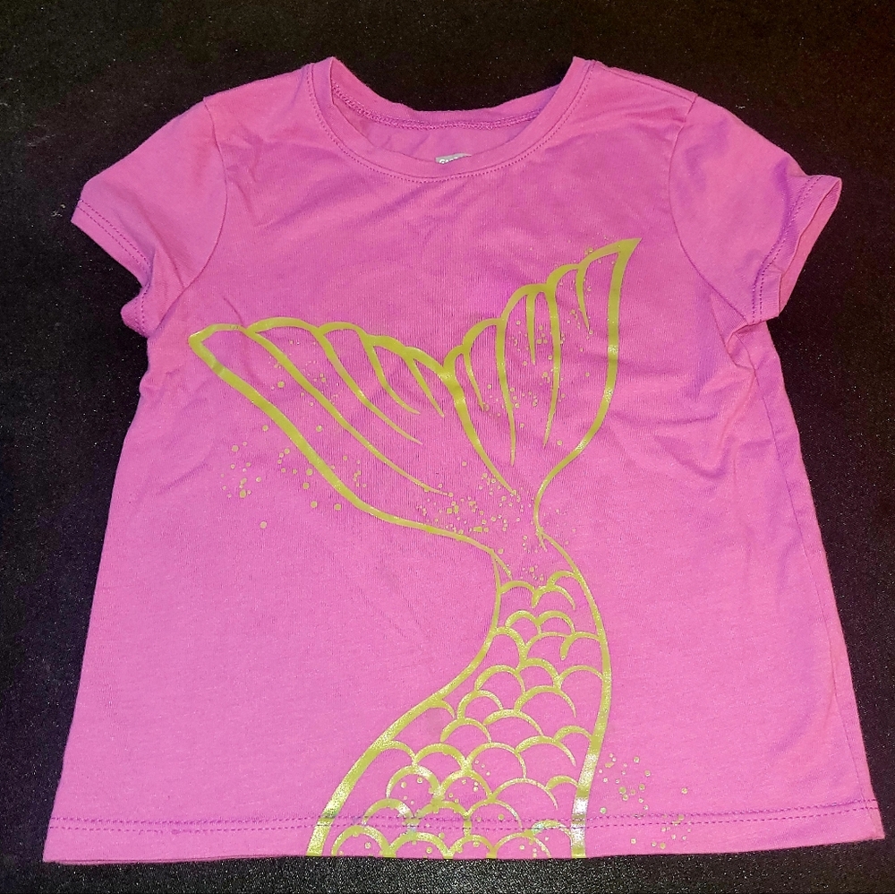 Toddler Girls Mermaid Graphic Tee